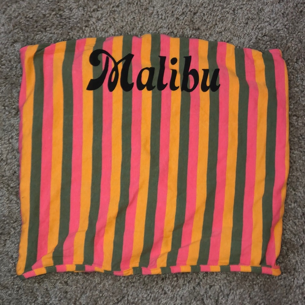 Malibu tube top